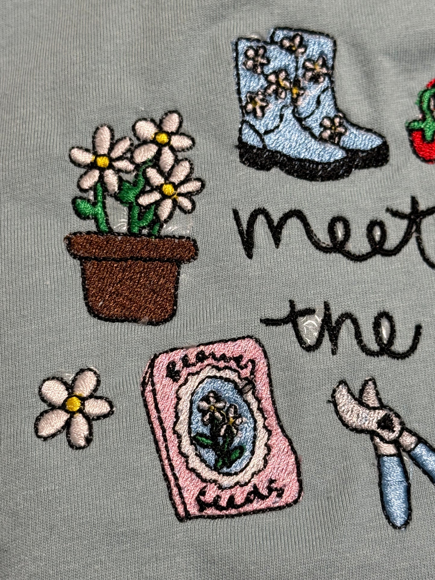 Meet Me in the Garden Embroidered T-Shirt