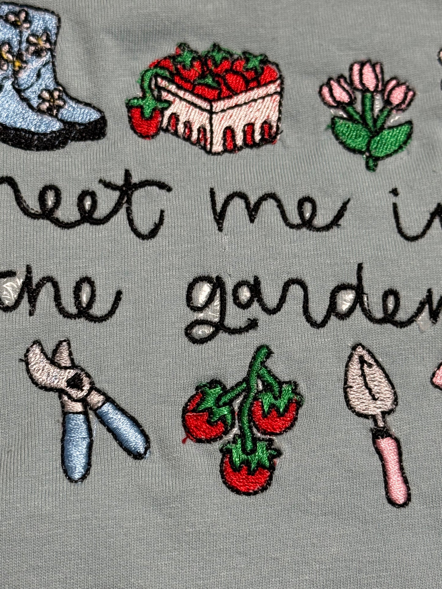 Meet Me in the Garden Embroidered T-Shirt